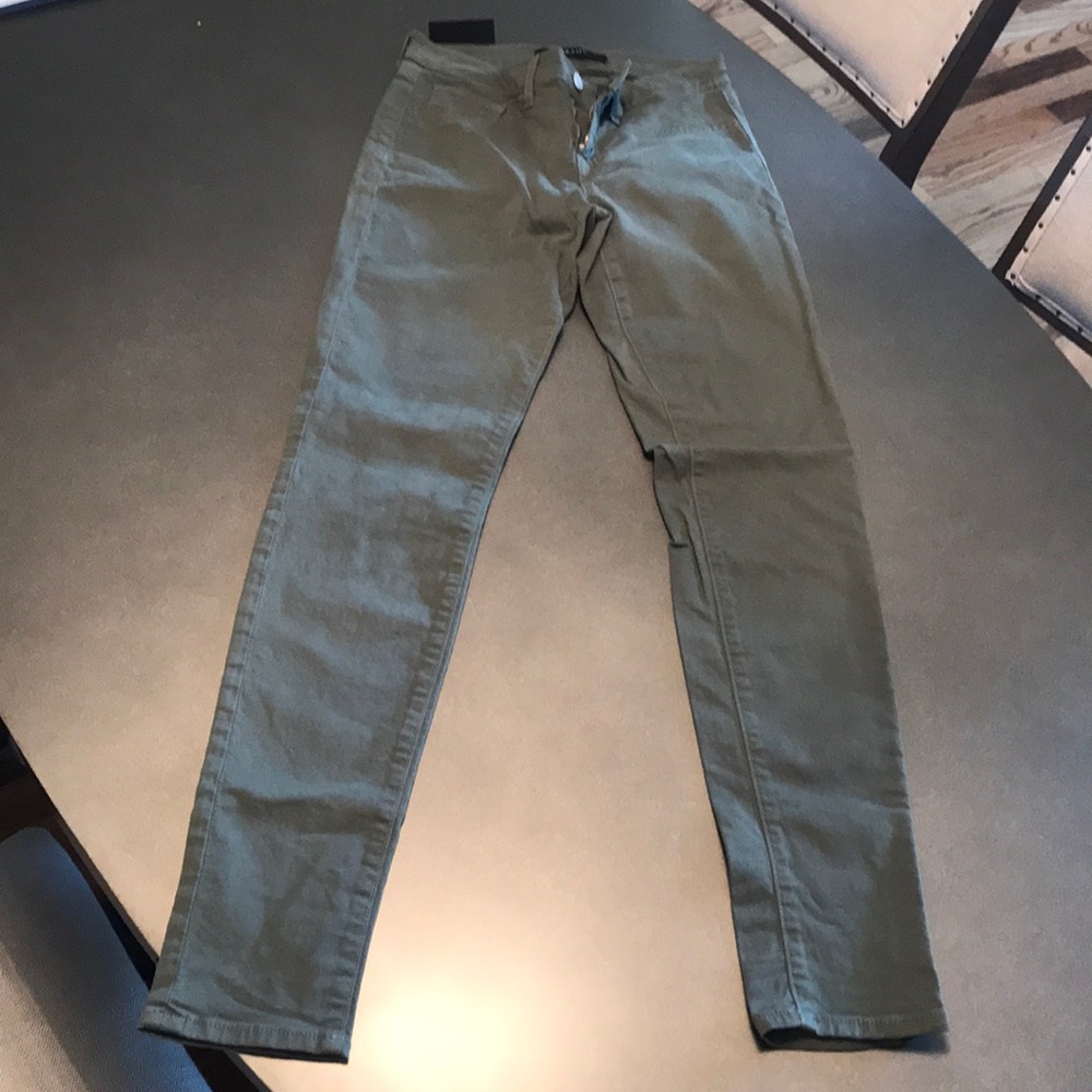 J Brand dark green jeans